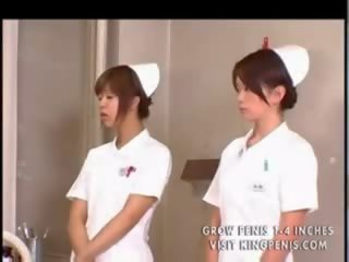 Japonez student asistente medicale antrenament și practică partea 1
