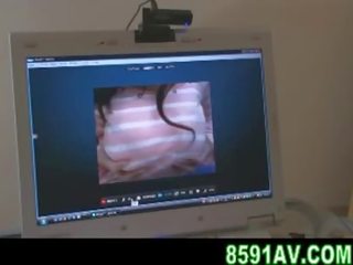 Mozaika: prsatá miláček webkamera vid