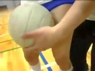 Japońskie volleyball szkolenie pokaz